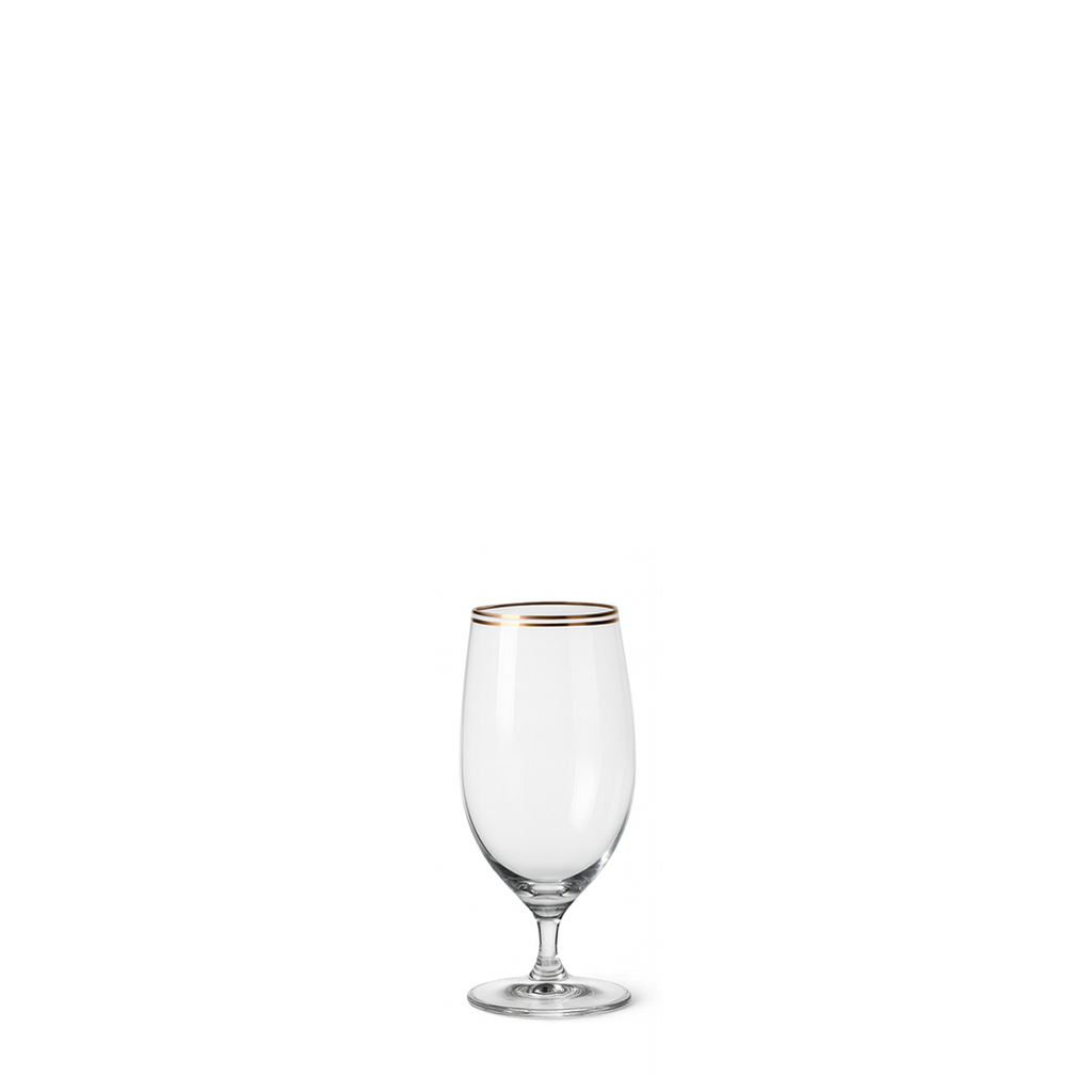 Gold Rim Glassware