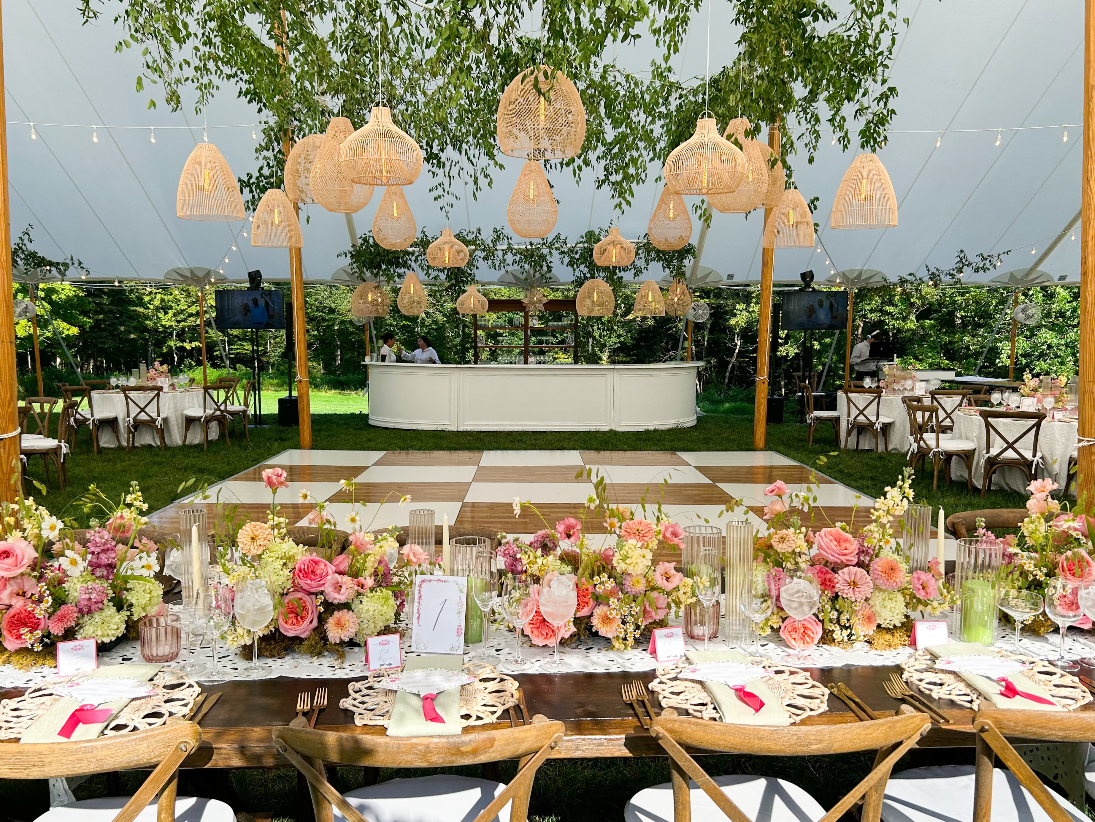 Rattan Chandeliers